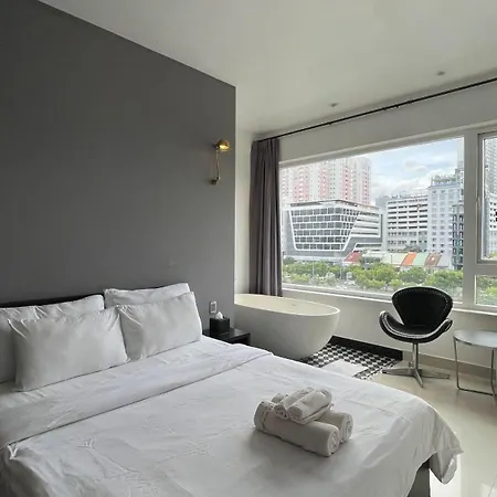 A In Hotel Riverside Хошимин Экстерьер фото