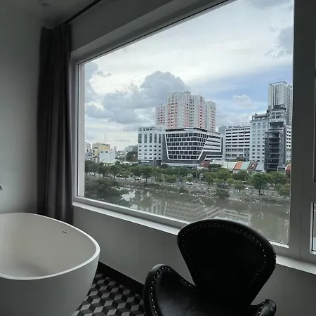 A In Hotel Riverside Хошимин Экстерьер фото